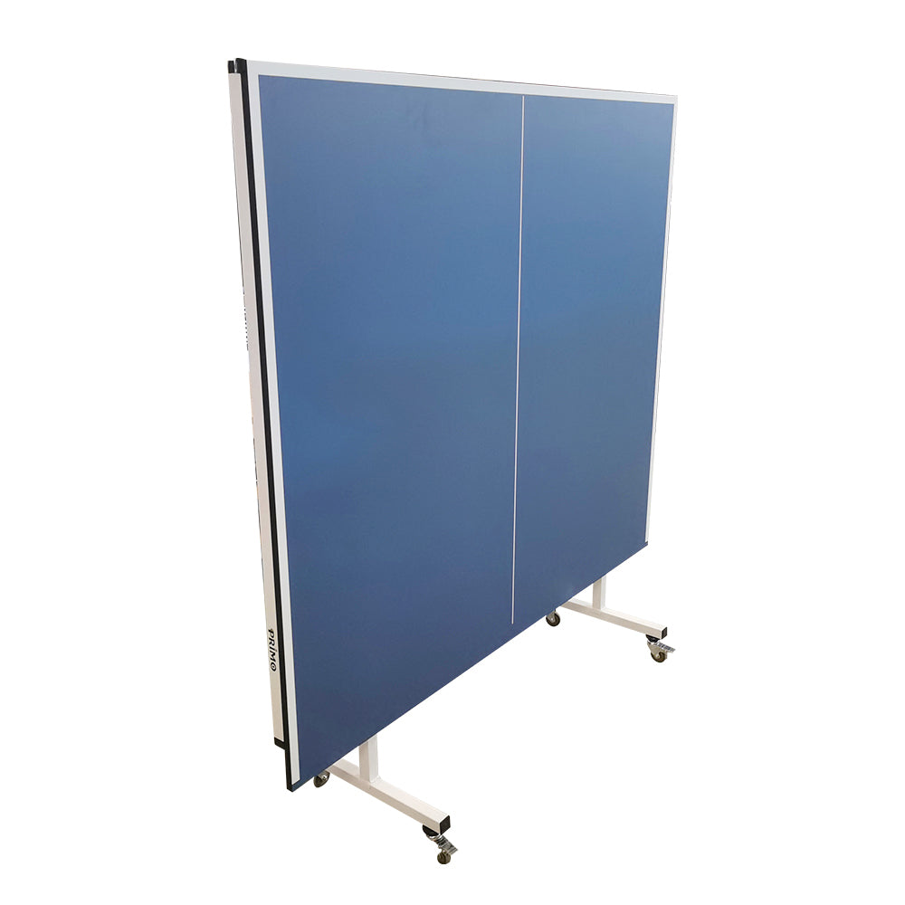 PRIMO Optimal Table Pingpong Solo 19mm Tennis Table-Bats Foldable Indoor Balls Play Blue Net