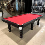 QUESLA AU12 Slate / Billards Luxury Pool / Mahogany 8FT Snooker Table