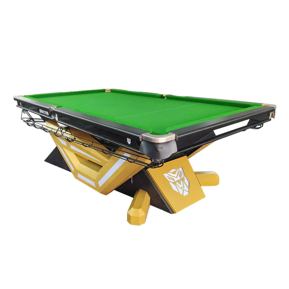 QUESLA 9FT System, Pockets, Table - Free Fiber Rail, Durable Alloy Surface, Ball Smooth Accessories Billiard Carbon Slate Return Package