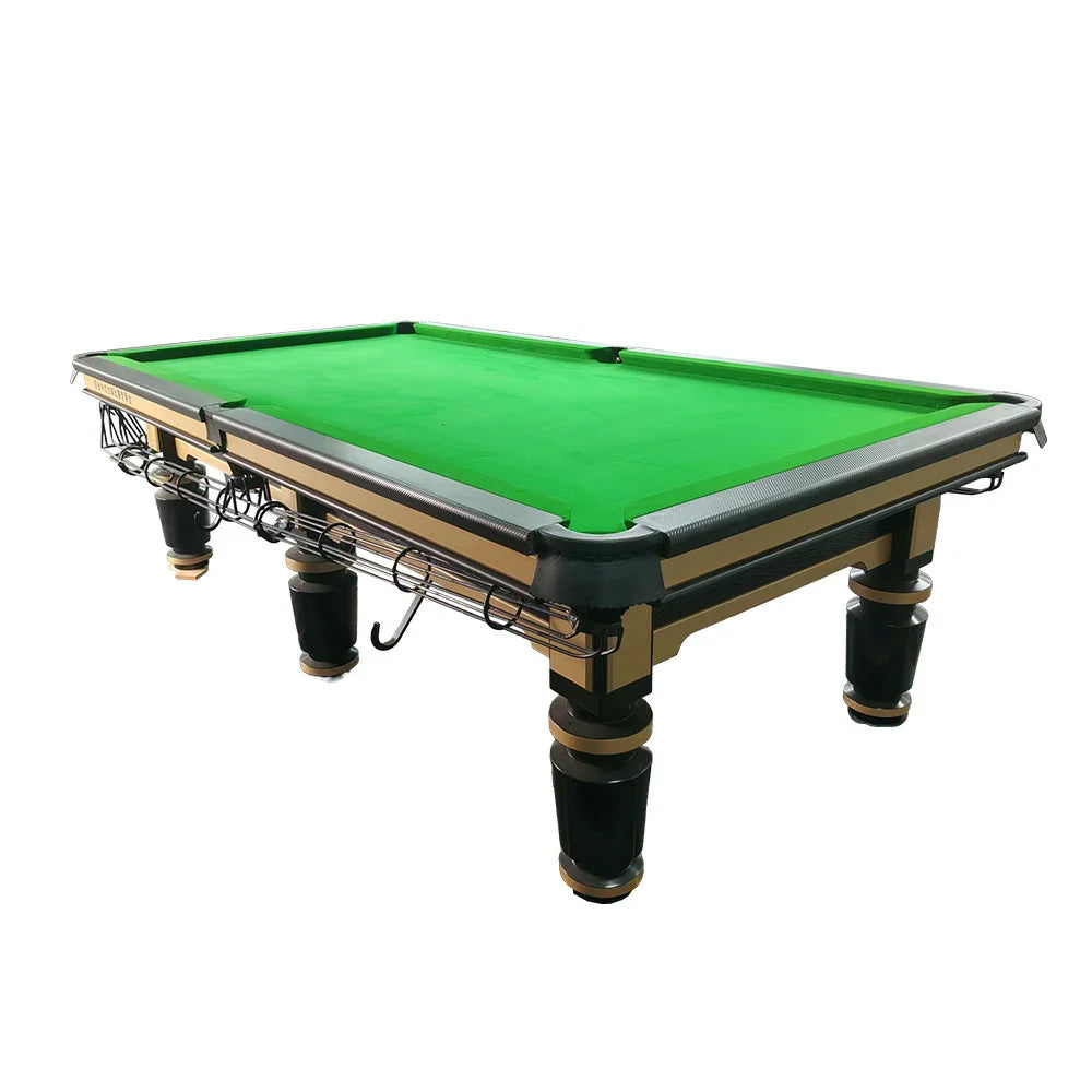 QUESLA 9FT Slate Copper Bluestone Table Solid Accessories Oak Billiard Durable - Free Frame, Pockets, Surface, Package