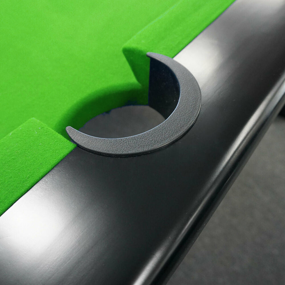 QUESLA 7FT - Billiard /Dining Pool Luxurious Slate Table / Accessories Black Free Frame