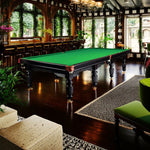 QUESLA 45mm 12FT Table Thickness Luxury - Snooker/Billiard Slate Black&Green