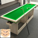 CUETIQ Auto Pool - W/ Training Ball Return Table Billiard Table Accessories Green