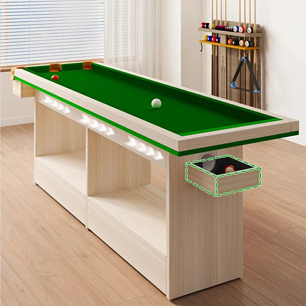CUETIQ Auto Pool - W/ Training Ball Return Table Billiard Table Accessories Green