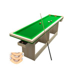 CUETIQ Auto Pool - W/ Training Ball Return Table Billiard Table Accessories Green