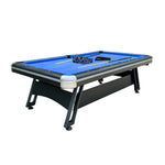 CUETIQ 8FT Frame, Space-Saving Table, Luxury Professional Heavy-Duty Table Iron-Leg Billiards Modern Pool - Design