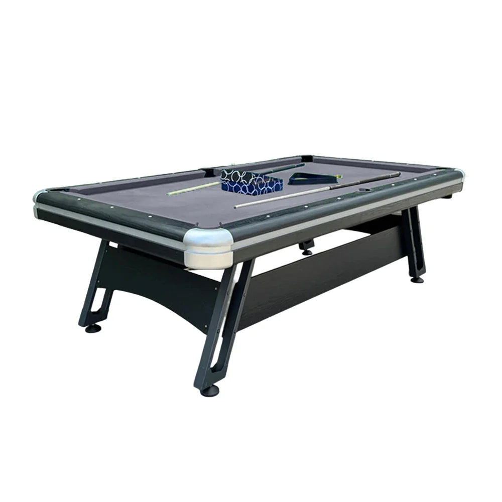 CUETIQ 8FT Frame, Space-Saving Table, Luxury Professional Heavy-Duty Table Iron-Leg Billiards Modern Pool - Design
