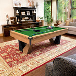 CUETIQ 8FT Billiard W/ MDF V-Frame Table Design Accessories