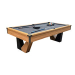 QUESLA 8FT Table, with Ball Equipped Sturdy Pool Return Marble System, Construction