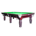 JOY Q3+ Pool Table Slate Table Luxury Chinese 9FT Maroon/Brown Frame