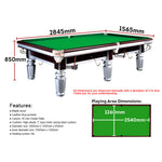 JOY Q7 Slate Table Pool Table Chinese Luxury 9FT Sliver Frame