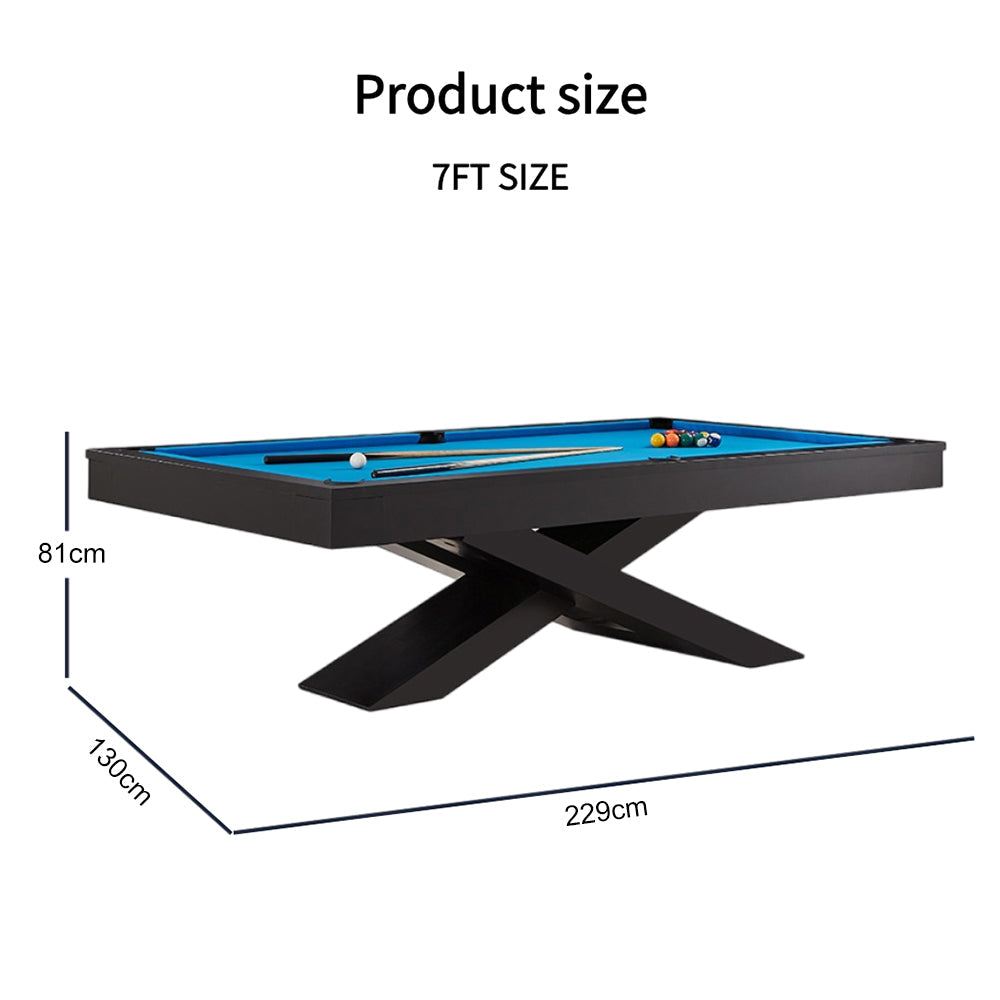QUESLA TEGL11 Slate Billiard Luxurious Free / Table Pool Table Top 7FT/8FT Accessories