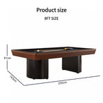 QUESLA TEGL38 / 7FT/8FT Pool Table Table Slate Luxurious Free Billiard Top Accessories