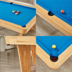 QUESLA TEGL40 Billiard 7FT/8FT Slate Free / Pool Table Luxurious Table Top Accessories