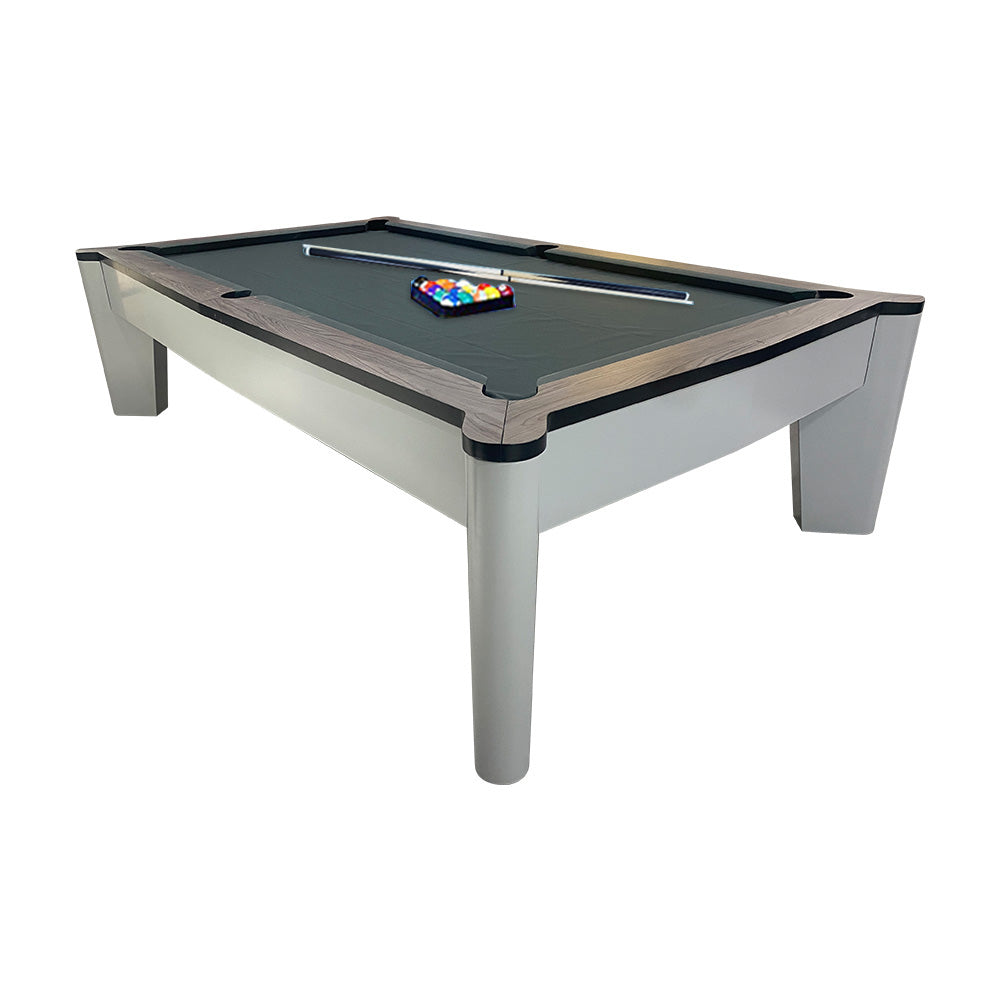 QUESLA G02 Pool Billiard Accessories - Table Grey&Grayish Table 9FT Free w/ Slate Blue