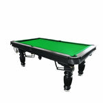 QUESLA 7FT Model Professional Solid Reinforced Design Pro Billiard - with Legs Black Pool Timber - 2025 Table, Nets Slate Upgraded Classic Ball Table Frame