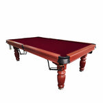 QUESLA 7FT Table, Legs Pro Nets Classic Timber Reinforced Table Design with Model Professional Upgraded Walnut Slate Billiard Pool Solid - 2025 Ball - Frame
