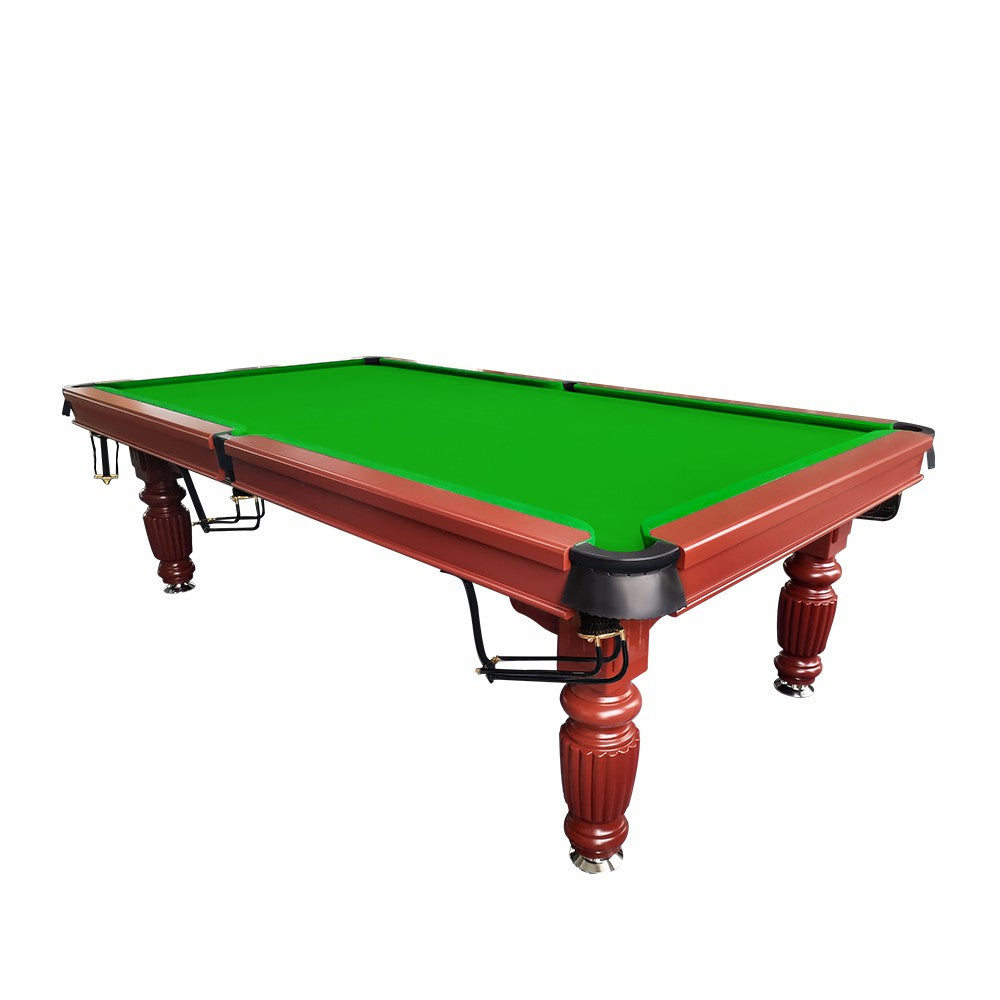 QUESLA 7FT Table, Legs Pro Nets Classic Timber Reinforced Table Design with Model Professional Upgraded Walnut Slate Billiard Pool Solid - 2025 Ball - Frame