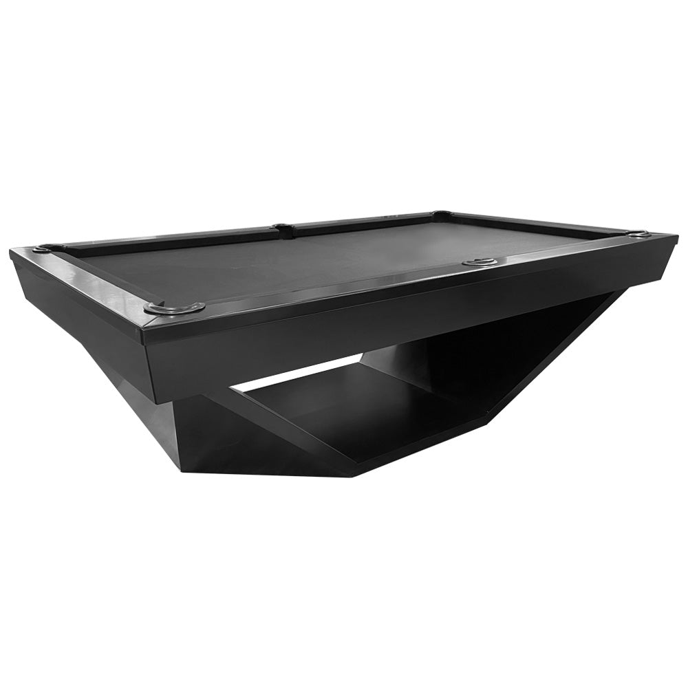 QUESLA WP11 w/ Pool Table Billiard Accessories Free 8FT Luxury Slate Table-Black&Grey