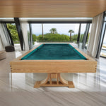 QUESLA WT01 Billiards Slate Table Table Pool - 8FT Snooker Orange&Green