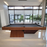 QUESLA WY20 3 Slate Table Slate Luxury - Billiard Accessories Table PCS w/ Pool Yellow&Dark 9FT Free Grey