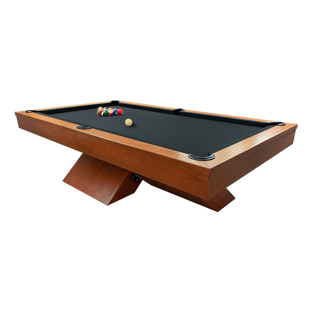 QUESLA WY20 Accessories 3 Yellow&Dark Table Pool Table Luxury Billiard - w/ 7FT Slate Slate PCS Free Grey