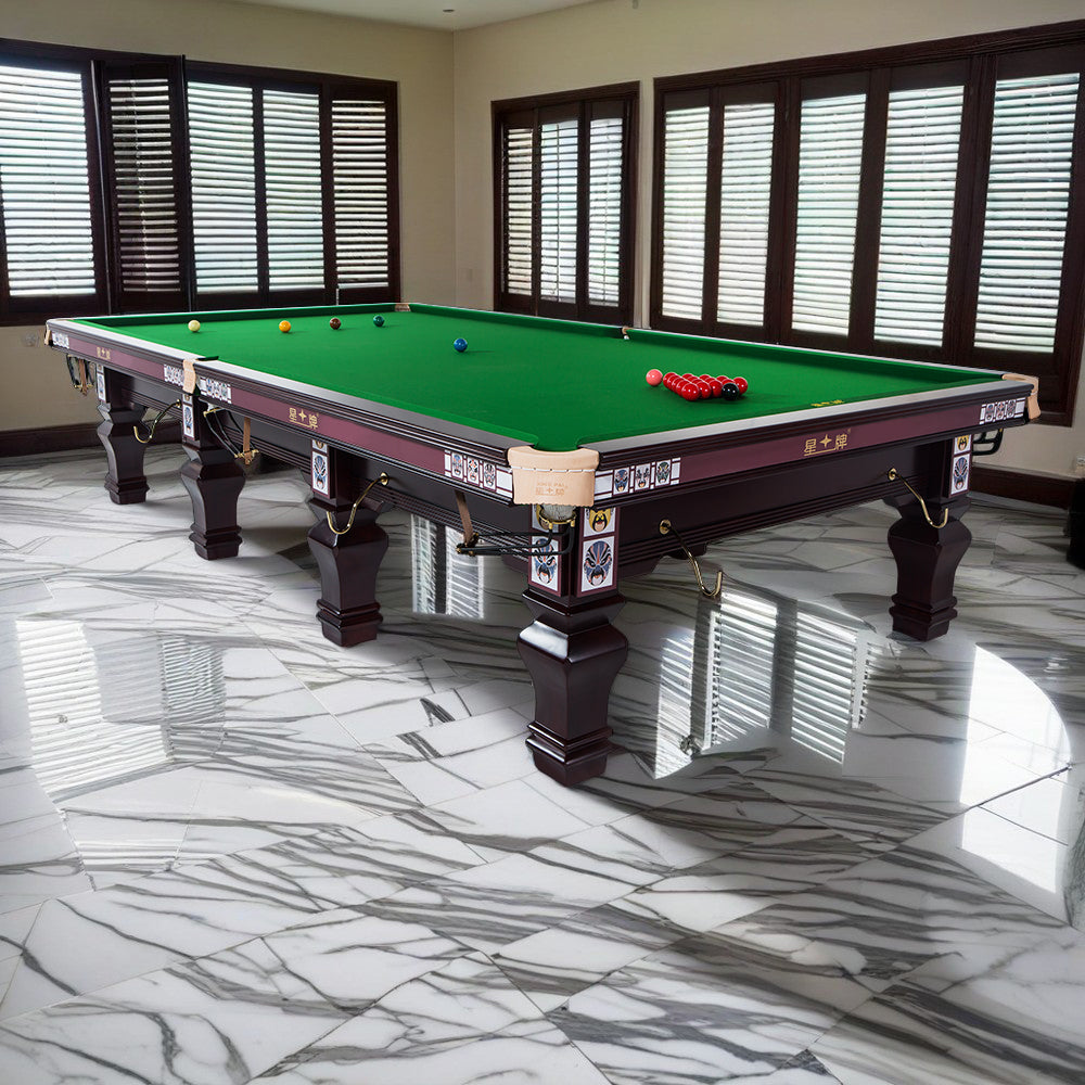 XINGPAI XW105 12FT Element Billiard Snooker Facebook Star British Table Tournament Table