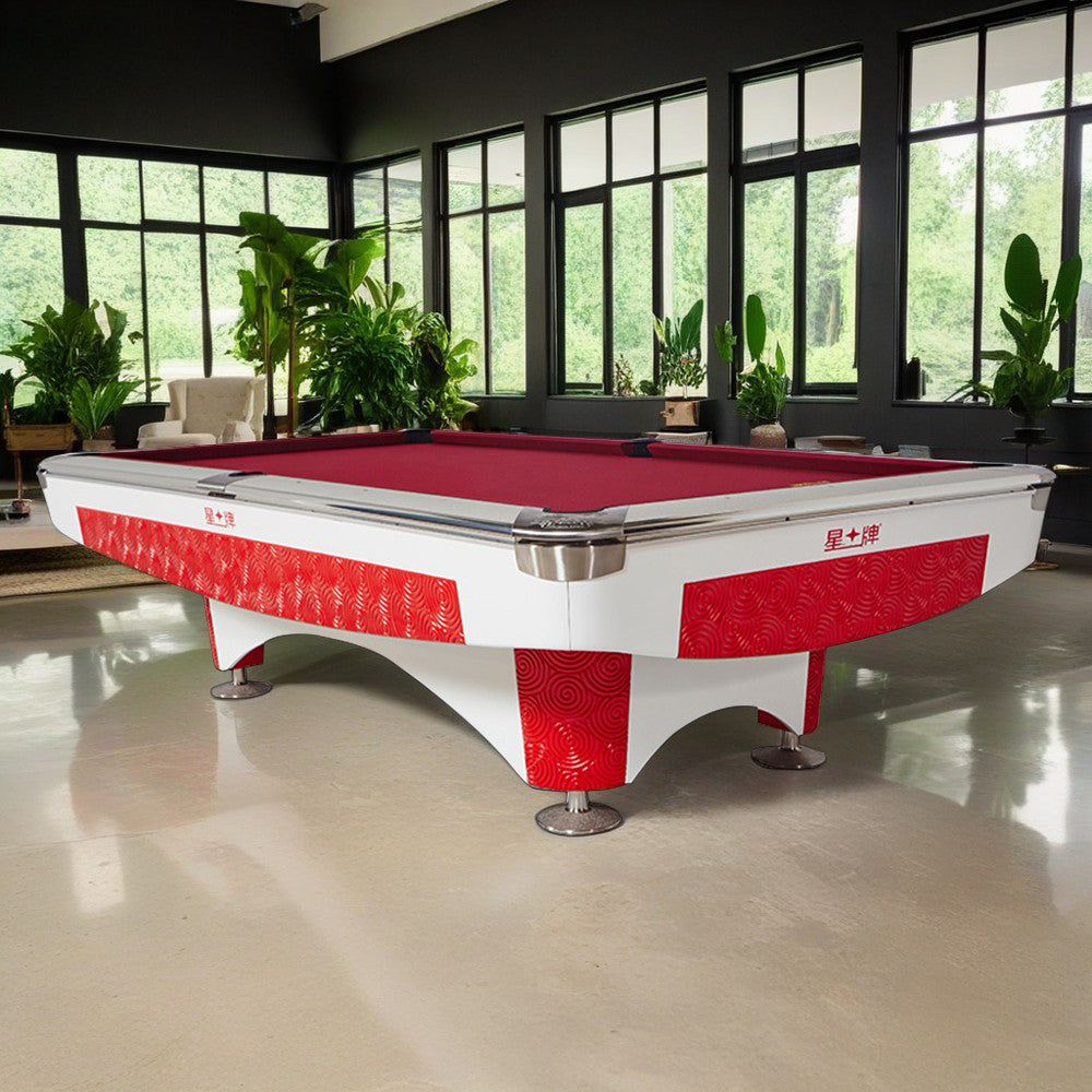 XINGPAI XW130 Billiard Table Ball Billiard Carving Xiangyun American 9FT Nine Table Fancy Case