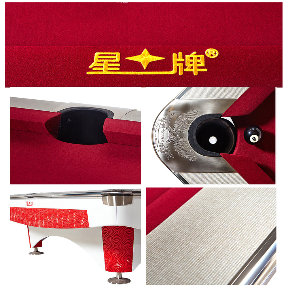 XINGPAI XW130 Billiard Table Ball Billiard Carving Xiangyun American 9FT Nine Table Fancy Case