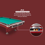 XINGPAI XW136 Pool Table  Open Table Ball Fancy 9FT Nine TOURNAMENT American Table