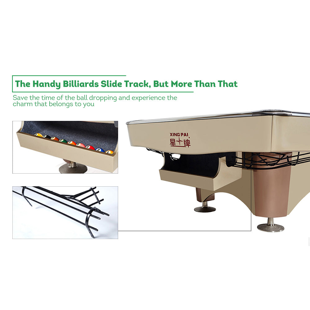 XINGPAI XW138 Fancy American Ball Economical Nine 9FT Slate Pool Table