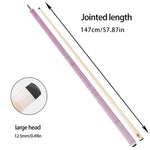 KONLLEN 147cm Billiards Head Strong Pink Black Billiards Professional 8 Length 1/2 Nine Accessories