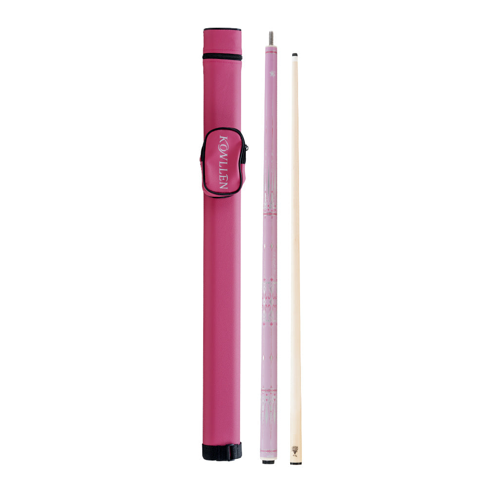 KONLLEN 147cm Billiards Head Strong Pink Black Billiards Professional 8 Length 1/2 Nine Accessories