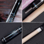 KONLLEN CRFU Head - Black 1/2 147cm 8 Nine Professional Strong Length Billiards Black