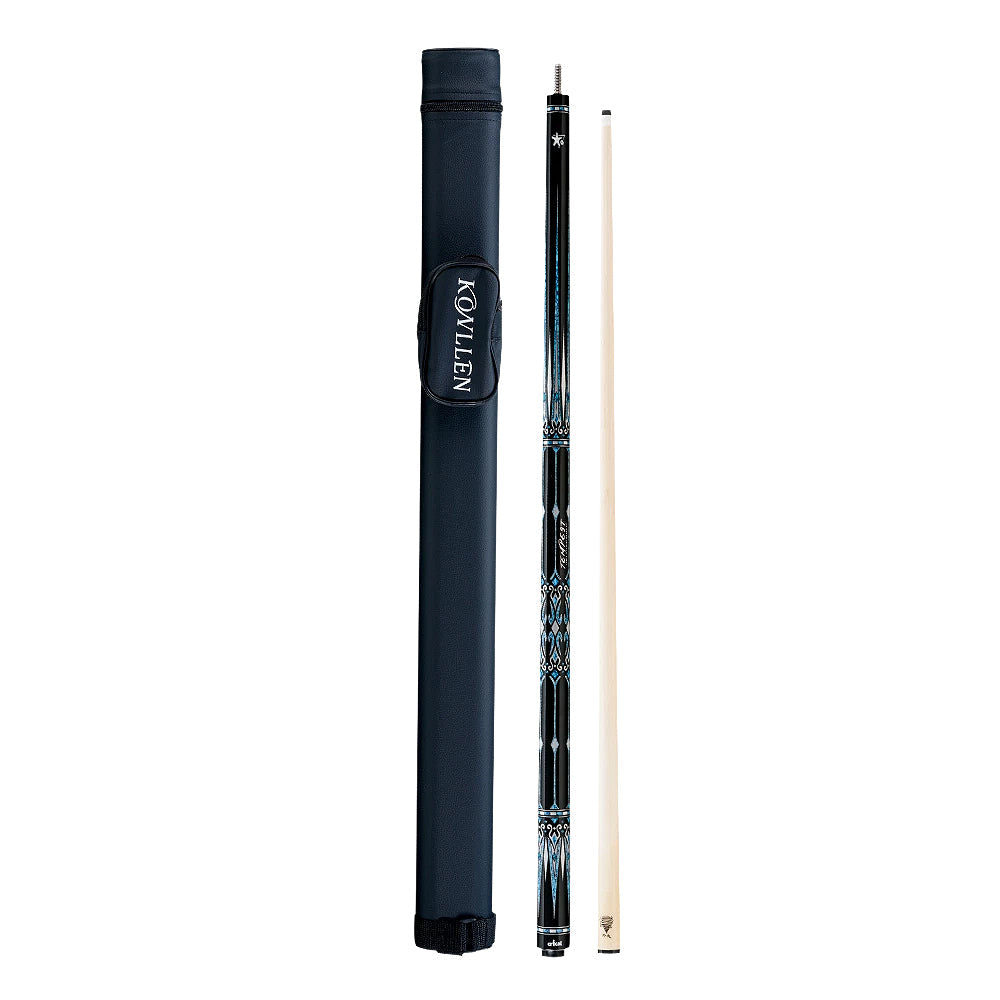 KONLLEN CRFU Head - Black 1/2 147cm 8 Nine Professional Strong Length Billiards Black