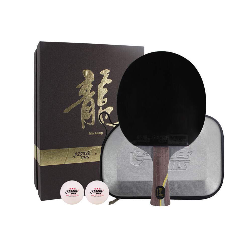 DHS Ping Gift Racket Dragon Racket Pong Paddle/ Tennis Box