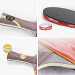 DHS Ping Gift Racket Dragon Racket Pong Paddle/ Tennis Box