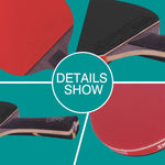 DHS Ping PRO Paddle/ Tennis HURRICANE Table Racket Pong Racket