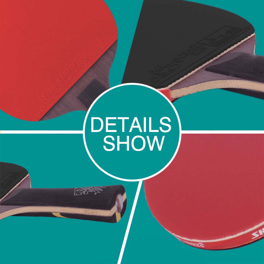 DHS Ping PRO Paddle/ Tennis HURRICANE Table Racket Pong Racket