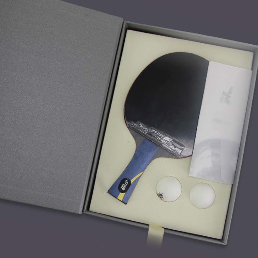 DHS Ping Gift Tennis Pong Paddle HURRICANE Box-Hao Racket Table Gift Box/ Wang