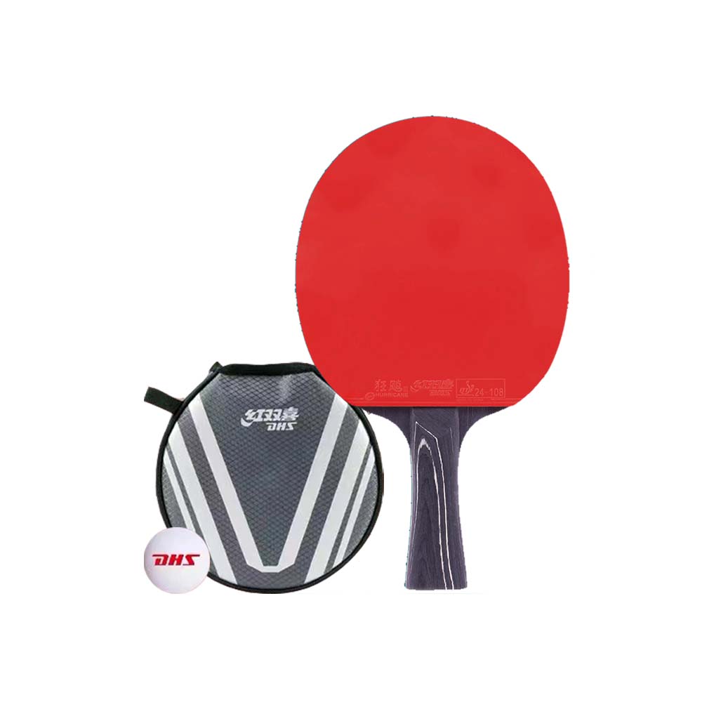 DHS Ping Tennis Gift Pong Paddle diamond Box/Star Racket