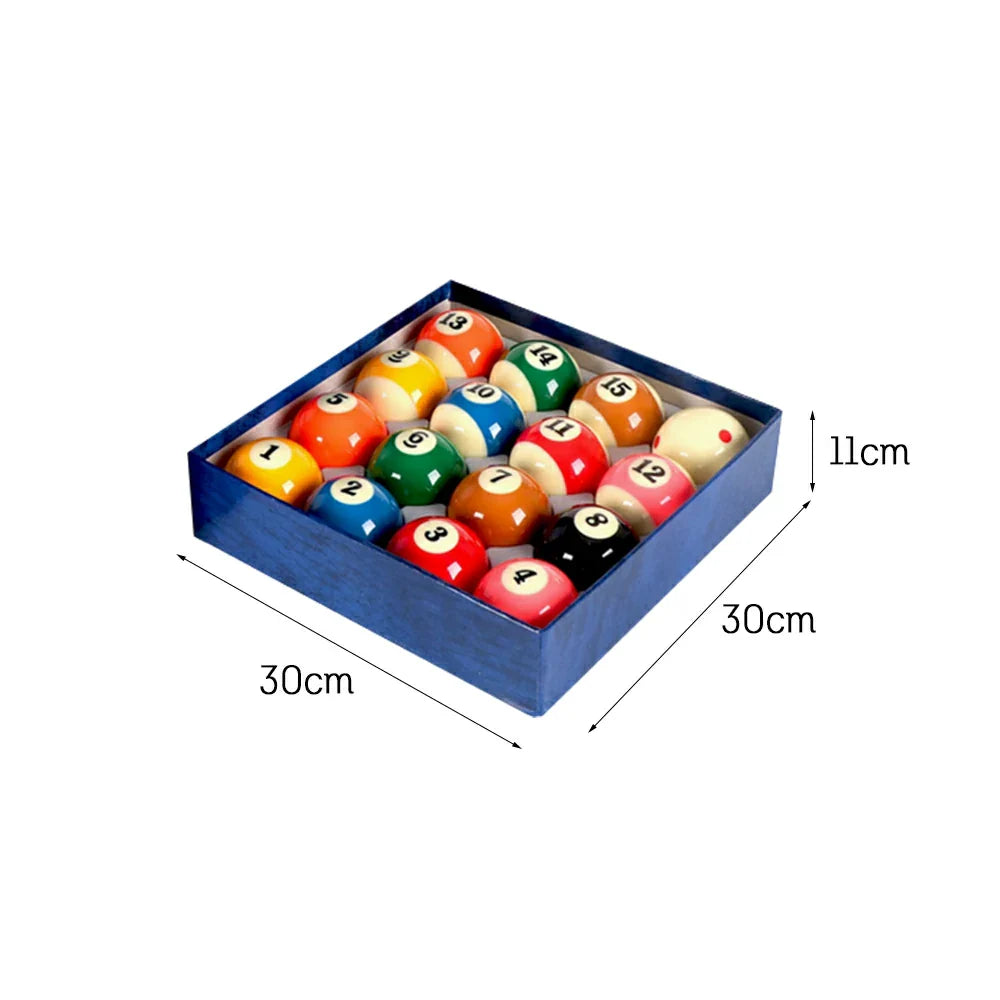 57.2mm Billiard Pro 12C Tournament Crystal Oversized Balls Set