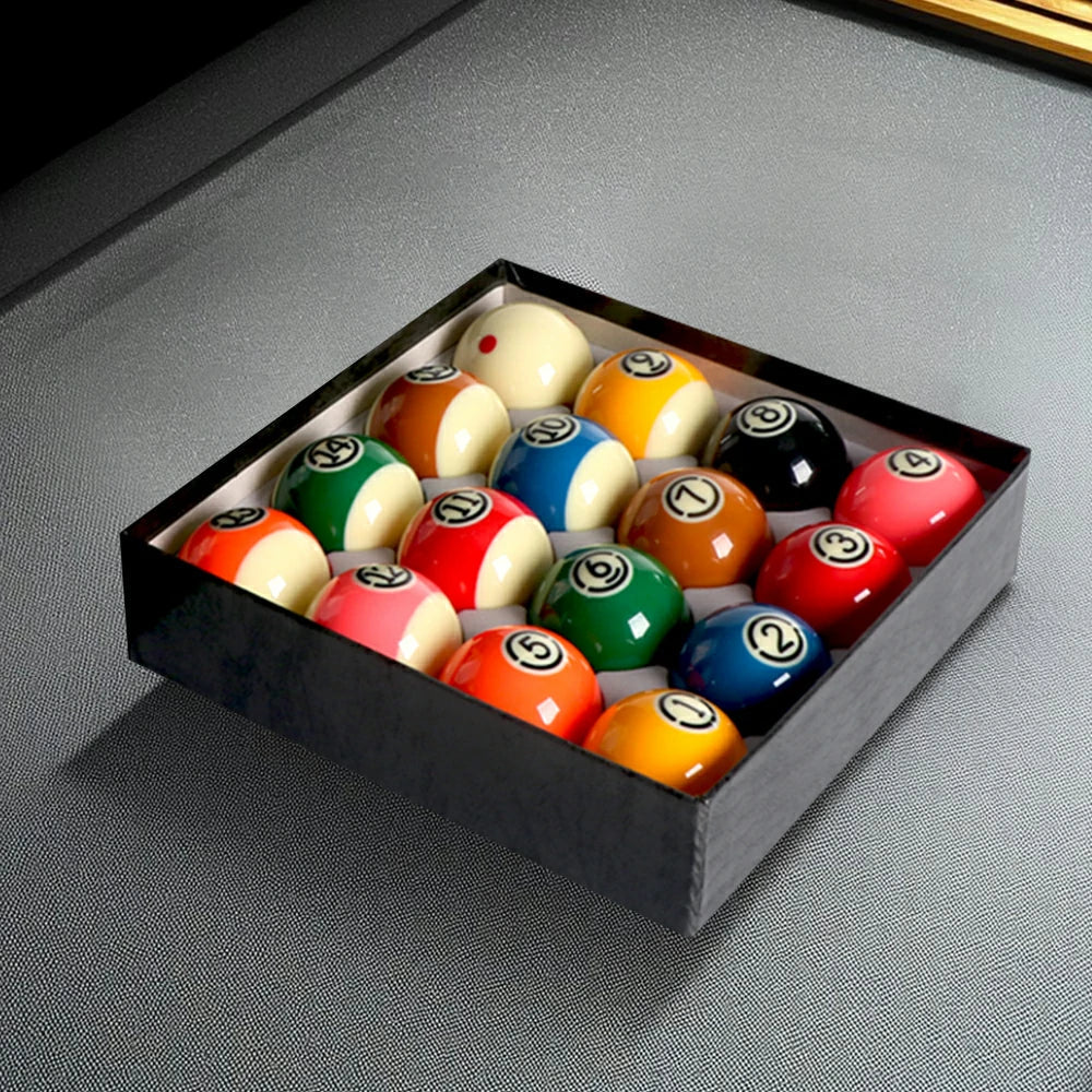 57.2mm 15A Grade Crystal King Tournament Billiard Professional Black Balls