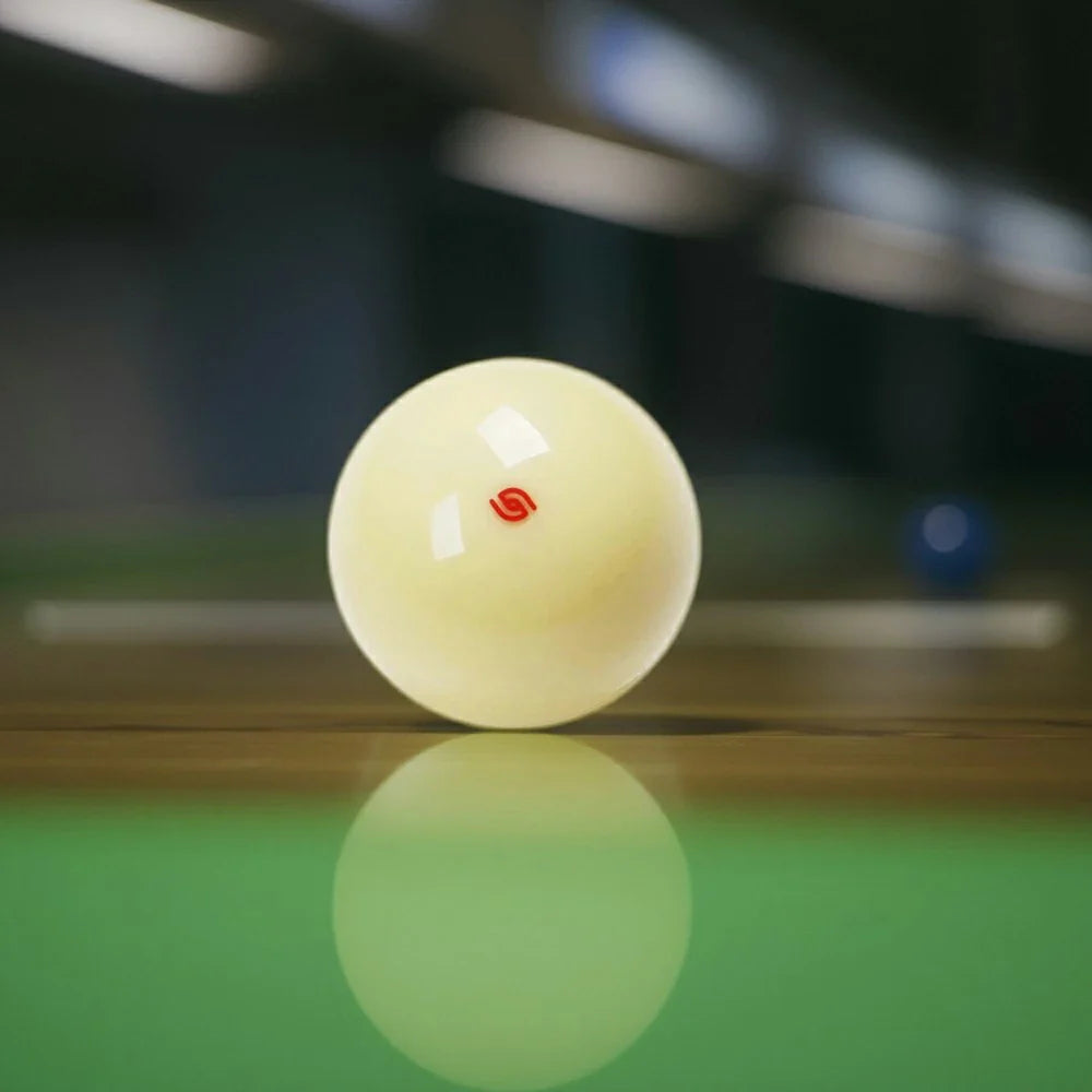 57.2mm Cue - Red Crystal Six Accessory Blue / Red Billiard / Ball Dot