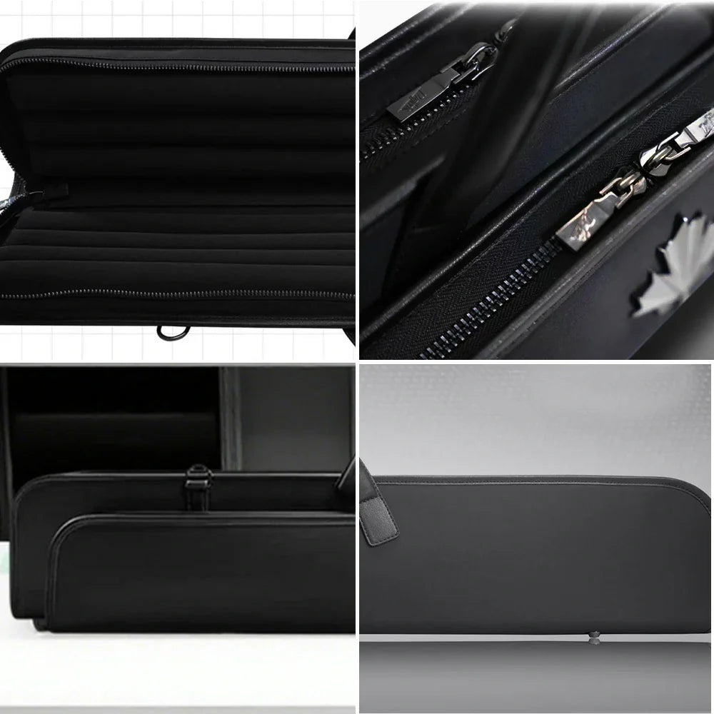 RB Premium Split Cue Handbag Manage 2-Stage 6-Hole Easy - to Club Pool Black