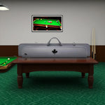 RB Premium Handbag Club Manage Split to Pool 6-Hole Cue 2-Stage - Easy Grey