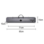 RB Premium Handbag Club Manage Split to Pool 6-Hole Cue 2-Stage - Easy Grey