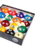 57.2mm Advanced Match Edition - Set Ball Billiards Crystal Standard/Professional Large Black
