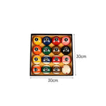 57.2mm Oversized Tournament Octagon - Balls Crystal Standard Billiard Pro Design
