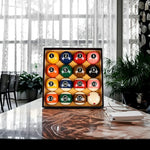 57.2mm Oversized Tournament Octagon - Balls Crystal Standard Billiard Pro Design
